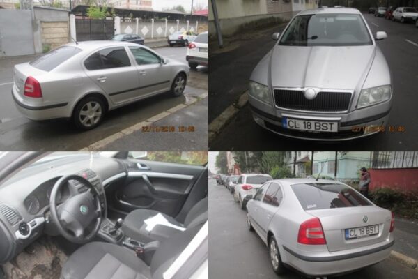 ANAF продает автомобили: BMW 1998 года стоит 1190 LEI, а Skoda Octavia 2007 года стоит 14 953 LEI