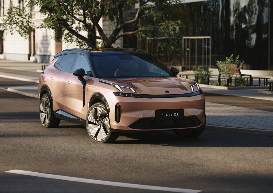 Lynk & Co 08 была запущена в Румынии: гибрид плагина с автономией и смелым дизайном