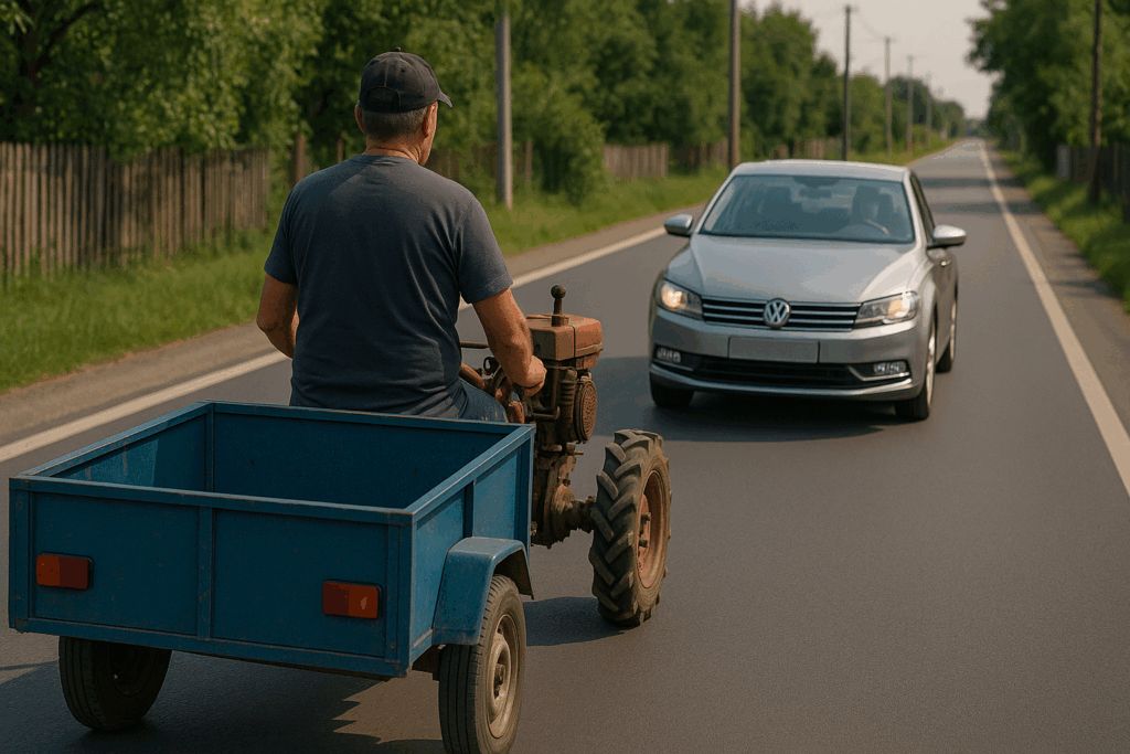 Мотокультурный штраф в 2025 году: почему те, кто распространяется с этими машинами на общественной дороге