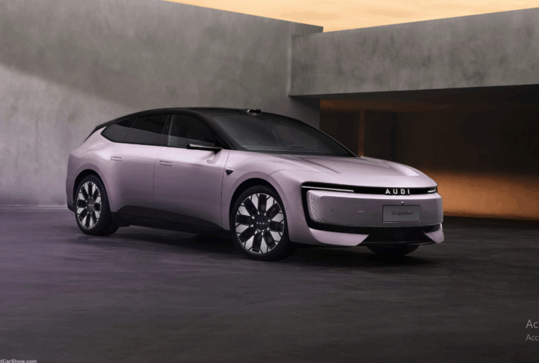 Audi E5: дебют в Китае, без колец, но с большим влиянием