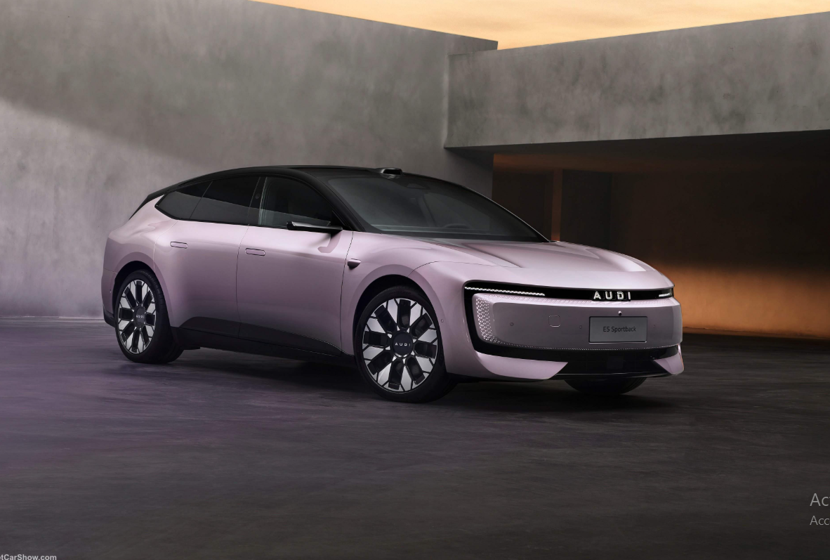 Audi E5: дебют в Китае, без колец, но с большим влиянием