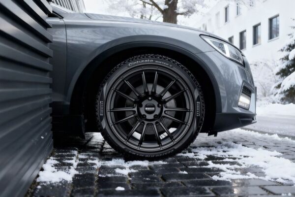 Новая шина для седанов и кроссоверов. Протестировано в условиях снега и мокрой дороги.