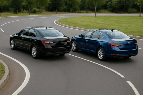 Видео | Штраф и дисквалификация, если вы выезжаете на круговую развязку и попадаете в полосу 2. Почему?