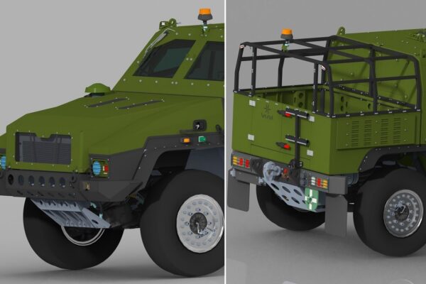 VLAH 4×4, производства Румынии, больше и легче, чем Otokar II, из армии.