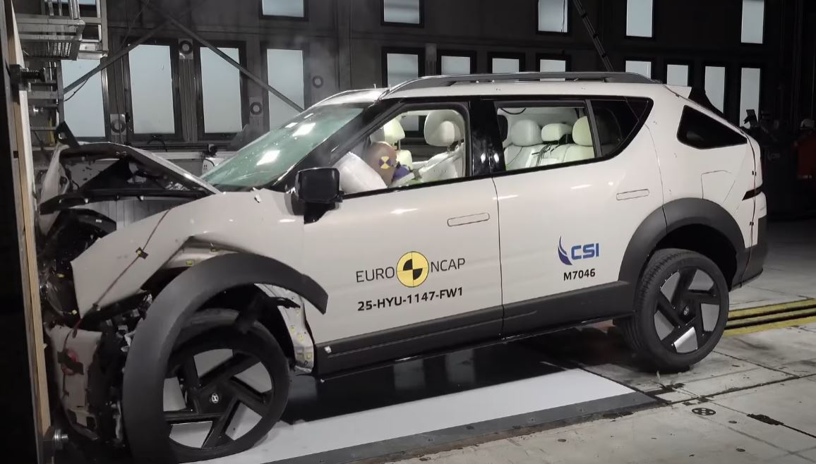 Hyundai NEXO проходит новый тест Euro NCAP. Как водородный внедорожник ведет себя с точки зрения безопасности