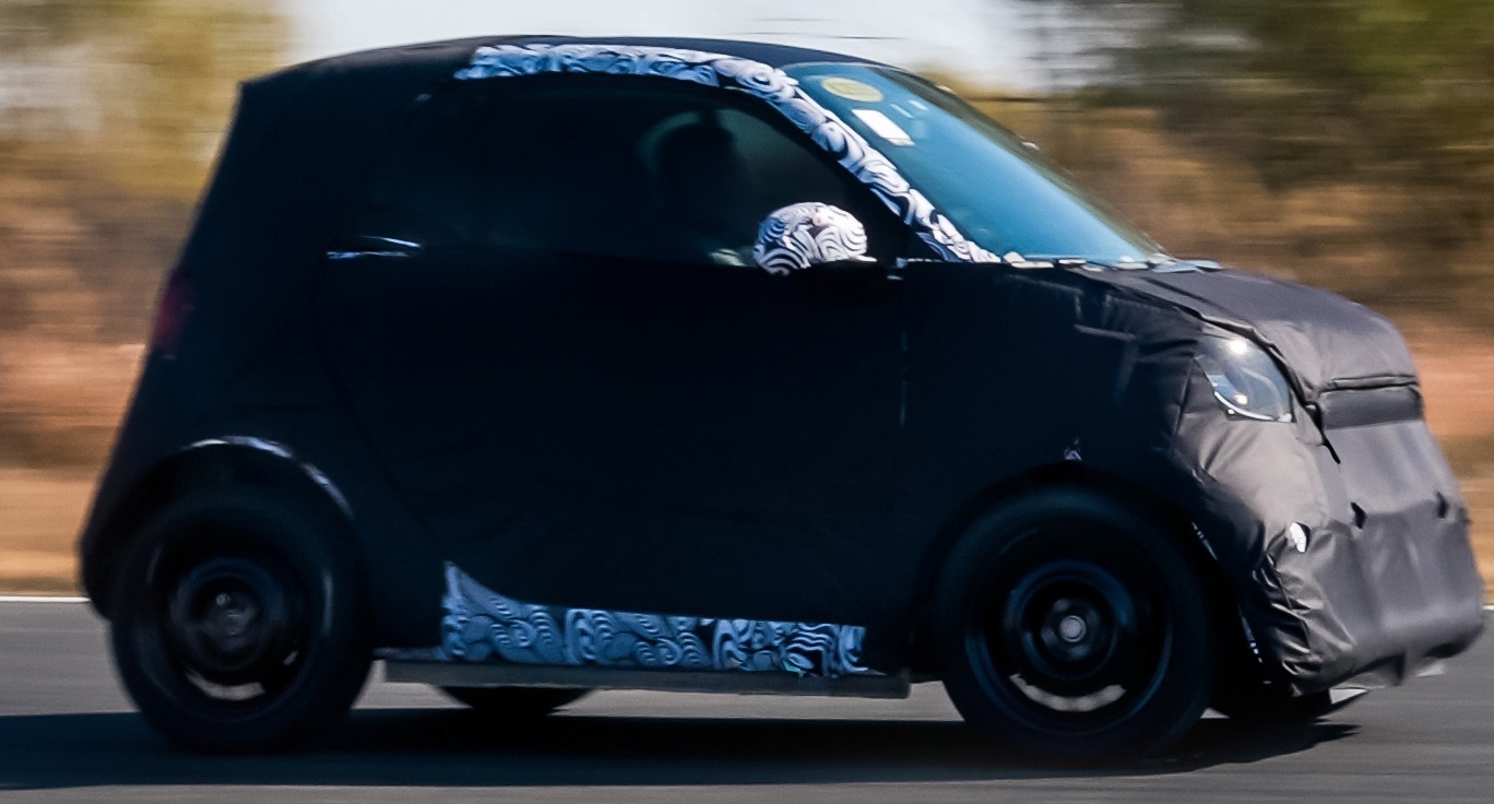 Начались испытания электрического Smart №2. Новая модель будет выпущена в 2026 году.