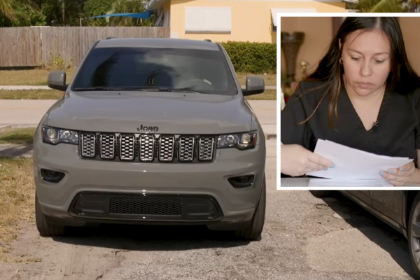 Он должен заплатить более 100 000 долларов за незаконную парковку в собственном дворе.