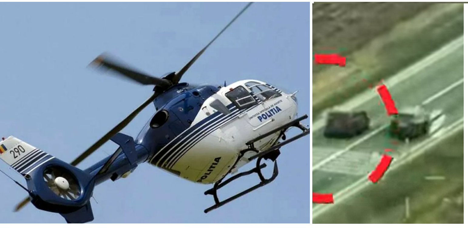 Снято с вертолета, как он совершает рискованные обгоны на DN6. Что случилось с водителем после того, как его остановила полиция | Видео