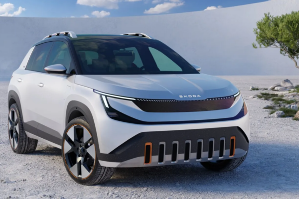 Первые изображения нового Skoda Epiq, бюджетного электромобиля, который выйдет в 2026 году.