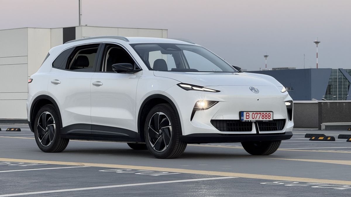 MG S5, электрический заднеприводный внедорожник, конкурирующий с Hyundai Kona Electric и Kia EV3.