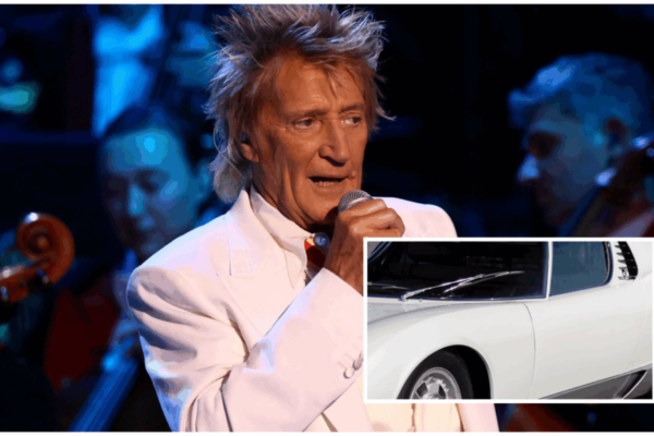 Опасная машина, которой управляет Род Стюарт, без боковых зеркал: «Важно только то, что перед тобой»