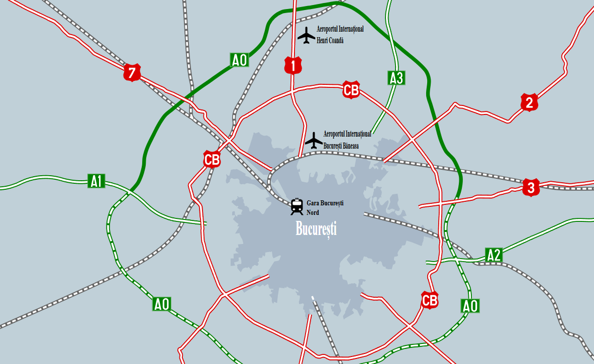 Новая выездная дорога из Бухареста в Питешти, которая снимет нагрузку с Юлиу Маниу, получила зеленый свет