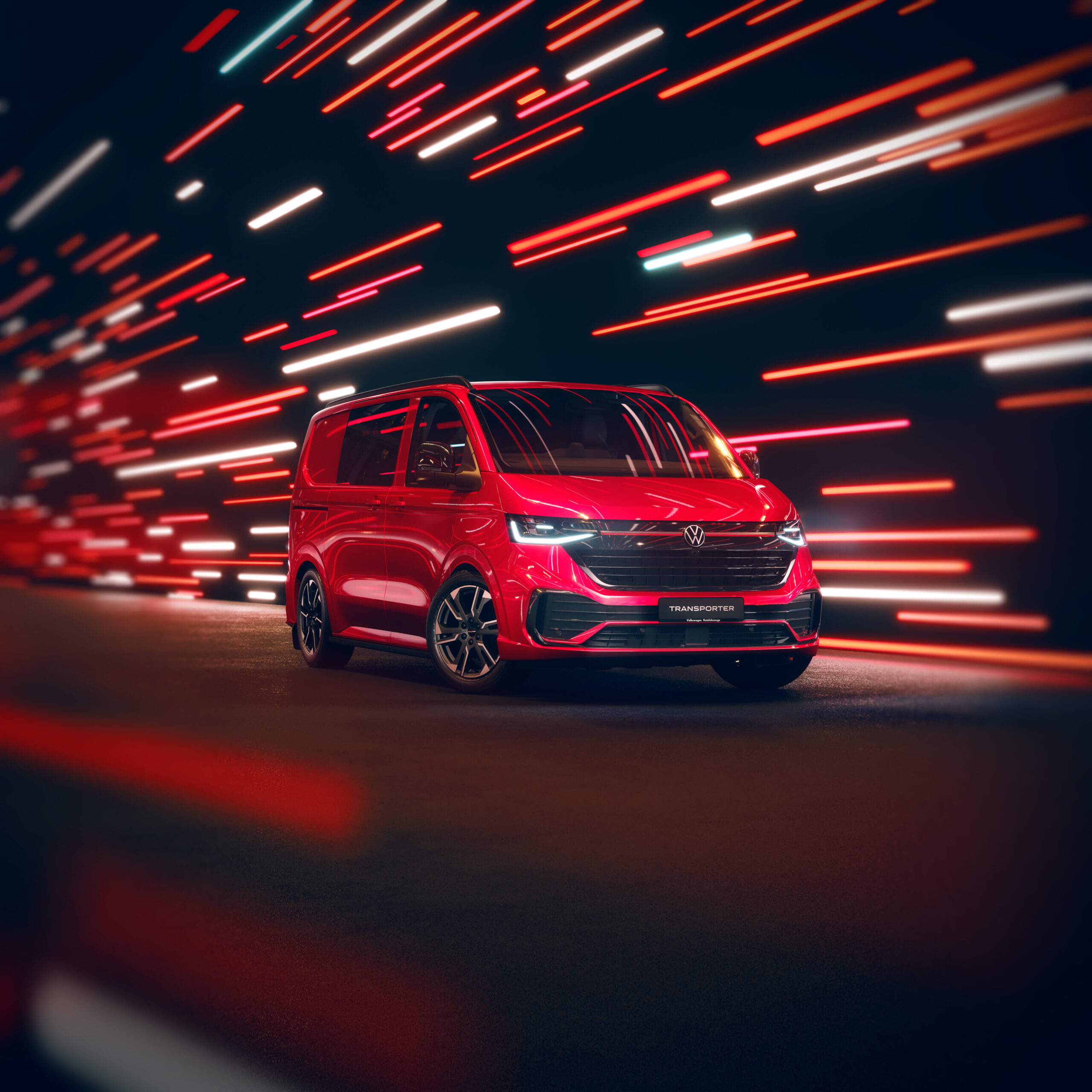 Фото | Volkswagen выпустил электрический фургон GTI. VW e-Transporter Sportline имеет запас хода 320 километров.