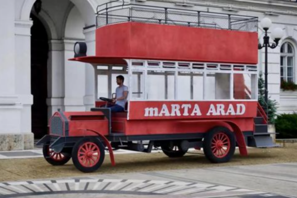 Двухэтажный автобус «МАРТА», возвращенный к жизни спустя почти 120 лет. Электрическая копия построена в Араде