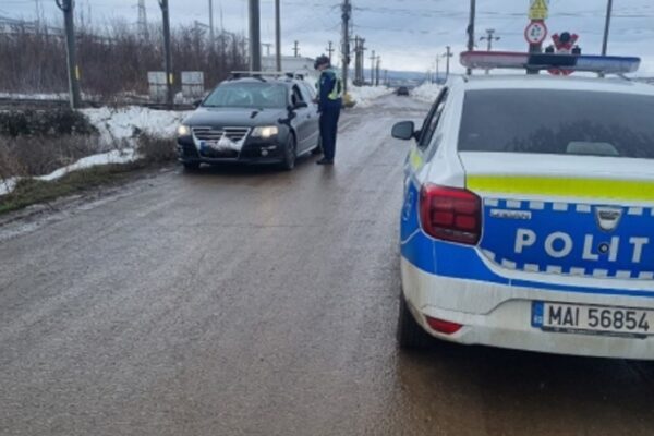 Водители в Румынии не учитывают сигнал железной дороги. Более 400 штрафов за один день