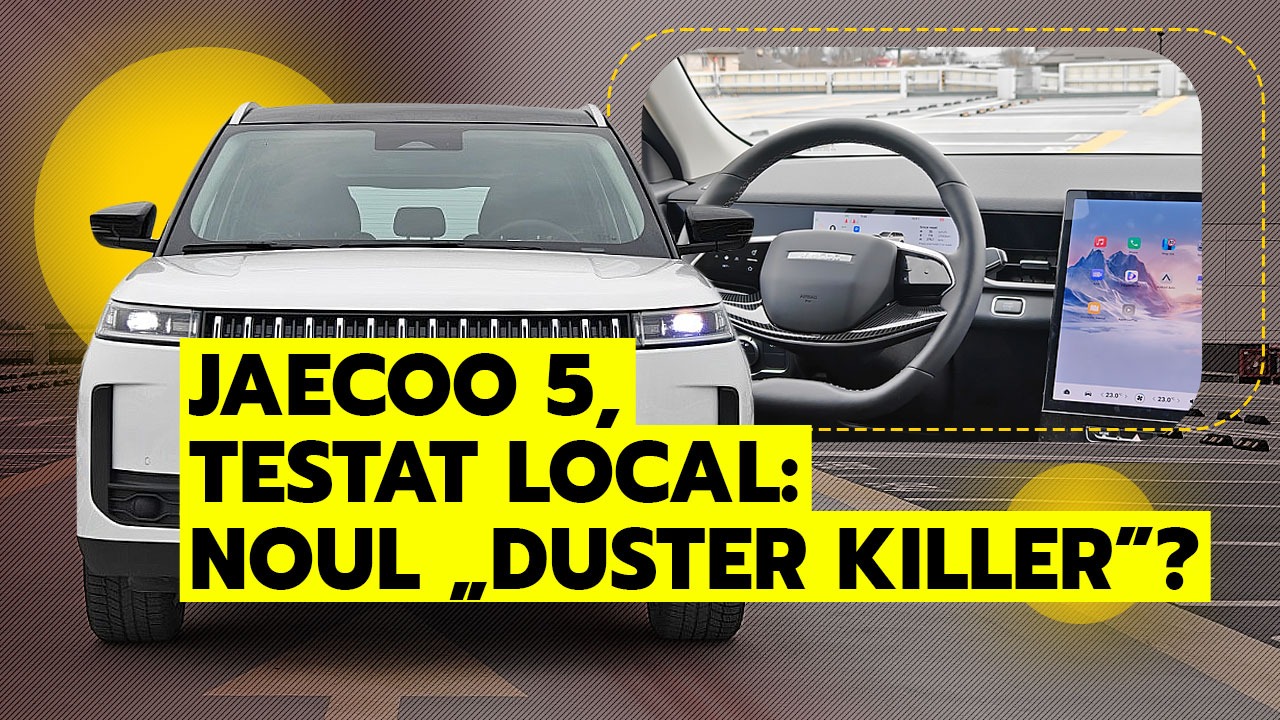 Видео / JAECOO 5 протестирован на дорогах Румынии: сможет ли он заменить Dacia Duster в топе продаж?